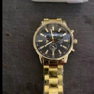 Gold And Black Watch